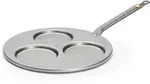 De Buyer PFANNE F&Uuml;R 3 BLINIS &Aacute; &Oslash; 10 CM MINERAL B - &Oslash; 27 CM