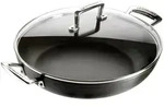 Le Creuset Aluminium-Antihaft-Profipfanne mit Glasdeckel 30 cm