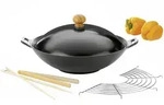 KELA Wok-Pfanne Asia &Oslash;36cm 5teilig