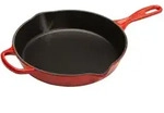Le Creuset Brat-/Servierpfanne Hoch 26 cm Kirschrot