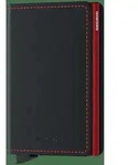 Secrid Slimwallet Matte Black & Red