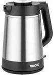 UNOLD Thermowasserkocher 1,5l schwarz/Edelstahl