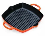 Le Creuset Grillpfanne Signature Quadratisch Hoch 30 cm Ofenrot