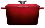 Woll Iron Gusstopf mit Deckel 20 cm Rot