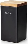 Continenta Vorratsdose Keramik 1200ml, schwarz