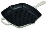 Le Creuset GRILLPFANNE QUADRATISCH SIG 26 CM MERINGUE