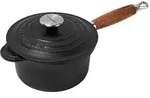 Le Creuset PROFITOPF MIT HOLZGRIFF 18 CM SCHWARZ