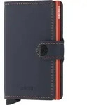 Secrid Miniwallet Matte Night Blue & Orange