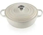 Le Creuset LA MARMITE SIG 26 CM MERINGUE (innen schwarz)