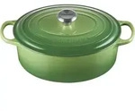 Le Creuset Br&auml;ter Signature oval 31 cm Bamboo Green