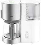BRAUN Kaffeeautomat KF 5120 WH 10 Tassen 1000Watt weiss