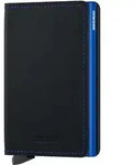 Secrid Slimmwallet Matte Black & Blue