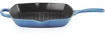 Le Creuset GRILLPFANNE QUADRATISCH SIGNATURE 26 CM AZURE