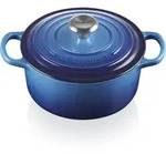 Le Creuset BR&Auml;TER RUND SIGNATURE 18 CM AZURE