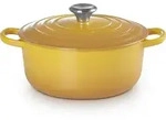 Le Creuset Br&auml;ter Signature rund 20 cm Nectar