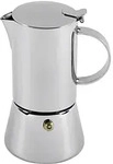 CILIO Espressokocher Aida 4 Tassen Edelstahl poliert 18,
