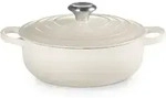 Le Creuset Sauteuse Signature 24 cm Meringue