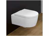 Villeroy & Boch Avento Wand-Tiefspül-WC, DirectFlush, mit WC-Sitz, Combi-Pack,