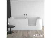Tellkamp Salida Raumspar-Badewanne mit Duschzone und Verkleidung,...