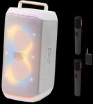 JBL PartyBox Club 120 White + Microphone | JBL PartyBox 120 Bundle