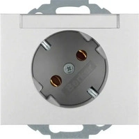 Berker 47287103, Berker Steckdose SCHUKO 45 Grad 47287103