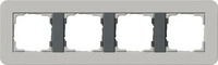 Gira 0214422, Gira Abdeckrahmen 4fach 0214422