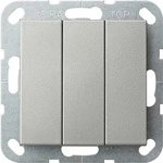 Gira 2844600, Gira Taster 3fach Schlie&szlig;er 2844600