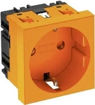 OBO Bettermann Vertr 6120010, OBO Bettermann Vertr Steckdose 0 Grad, 1-fach STD-D0