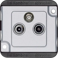 Merten 259160, Merten Sat-Antennendose PANZER 259160