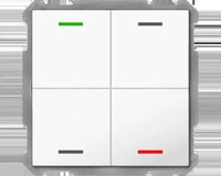 MDT BE-TAL6304.01, MDT technologies Taster Light 63 4-fach BE-TAL6304.01