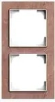 Busch-Jaeger 2CLA897200A2958, Busch-Jaeger Abdeckrahmen 2-fach 1722-4097