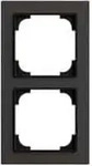 Busch-Jaeger 2CKA001754A4898, Busch-Jaeger Abdeckrahmen 2-fach 1722-4045