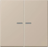 Jung LC995KO5243, Jung Wippe 2fach m. Lichtleiter LC 995 KO5 243