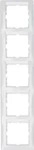 Berker 10158919, Berker Rahmen 5-fach polws/glanz 10158919