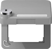 Jung CD590BFKLSLGR, Jung Klappdeckel CD 590 BFKLSL GR