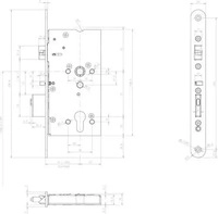 Assa Abloy effeff 609-602PZ-----1, Assa Abloy effeff Mediator Schloss...