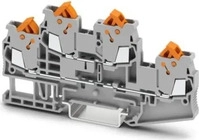 Phoenix Contact 3205116, Phoenix Contact Doppelstockklemme, grau QTTCB 1,5,