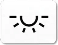 Jung 33LWW, Jung Symbol aws 33 L WW