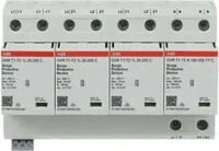 ABB Stotz S&J OVR T1-T2 3N 100-255 P TS, ABB Stotz S&J ABB Stotz S&J Kombiableiter