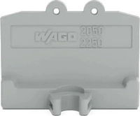 WAGO 2050-381, WAGO GmbH & Co. KG Abschlussplatte 2050-381, Grundpreis: &euro;...