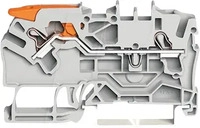 WAGO 2102-1201, WAGO GmbH & Co. KG 2-Leiter-Durchgangsklemme 2102-1201, Grundpreis: