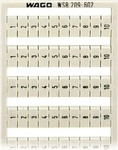 WAGO 209-602, WAGO GmbH & Co. KG WSB-Bezeichnungssystem 209-602, Grundpreis:...