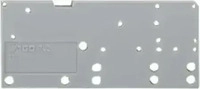 WAGO 742-152, WAGO GmbH & Co. KG Abschlussplatte anrastbar 742-152, Grundpreis: