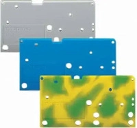 WAGO 742-450, WAGO GmbH & Co. KG Abschlussplatte anrastbar 742-450, Grundpreis: