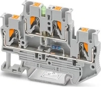 Phoenix Contact 1449823, Phoenix Contact Doppelstockklemme PTTB 2,5-LA 24 GN,
