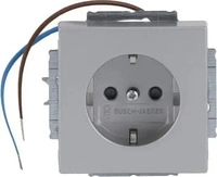 Busch-Jaeger 2CKA002013A5293, Busch-Jaeger SCHUKO(R)-Steckdosen-Eins. 20 EUCBLI-83