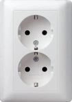 Gira 078004, Gira Schuko-Doppelst.dose rws 078004