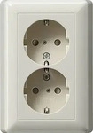 Gira 078301, Gira Schuko-Doppelst.ds. cws-gl 078301