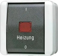 Jung 802HW, Jung Heizung-Notschalter 802 HW