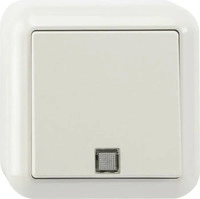 Merten MEG3160-8719, Merten Taster Wechsel mit O-Licht MEG3160-8719